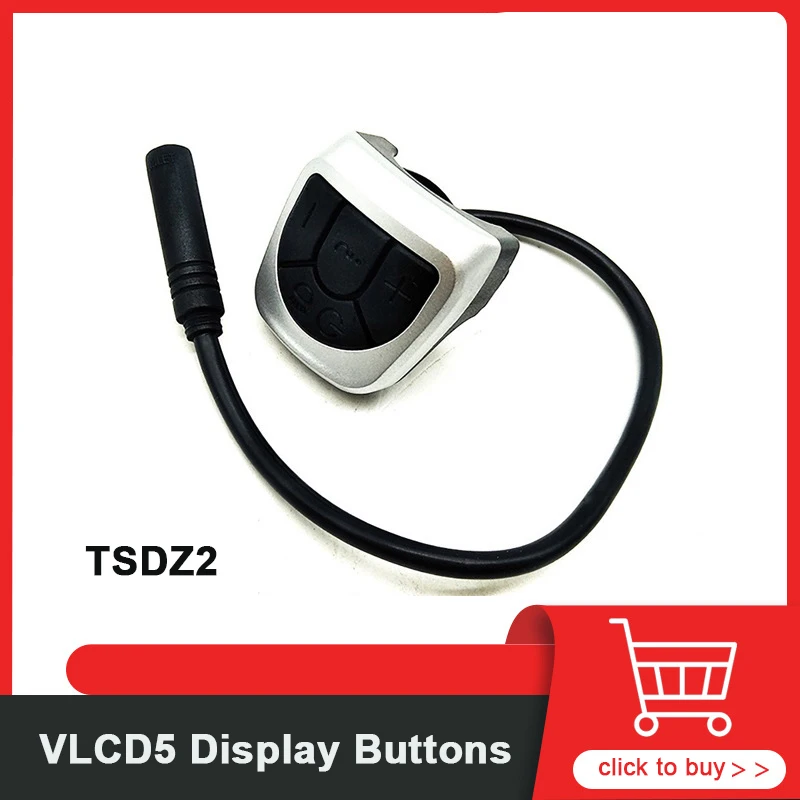 Средний двигатель TongSheng VLCD5 Приемник кнопки дисплея TSDZ2 Модификация велосипеда Средний двигатель