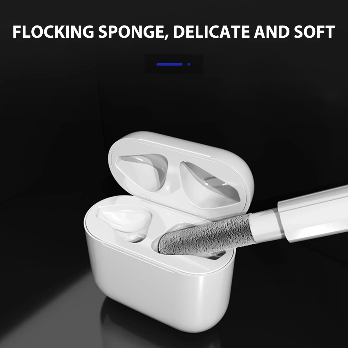 Фото Набор для чистки наушников Bluetooth Airpods Pro 2 1, ручка для чистки наушников Airpods 3 2 1, чехол, щетка для чистки, инструменты для Huawei FreeBuds Pro 3 №2