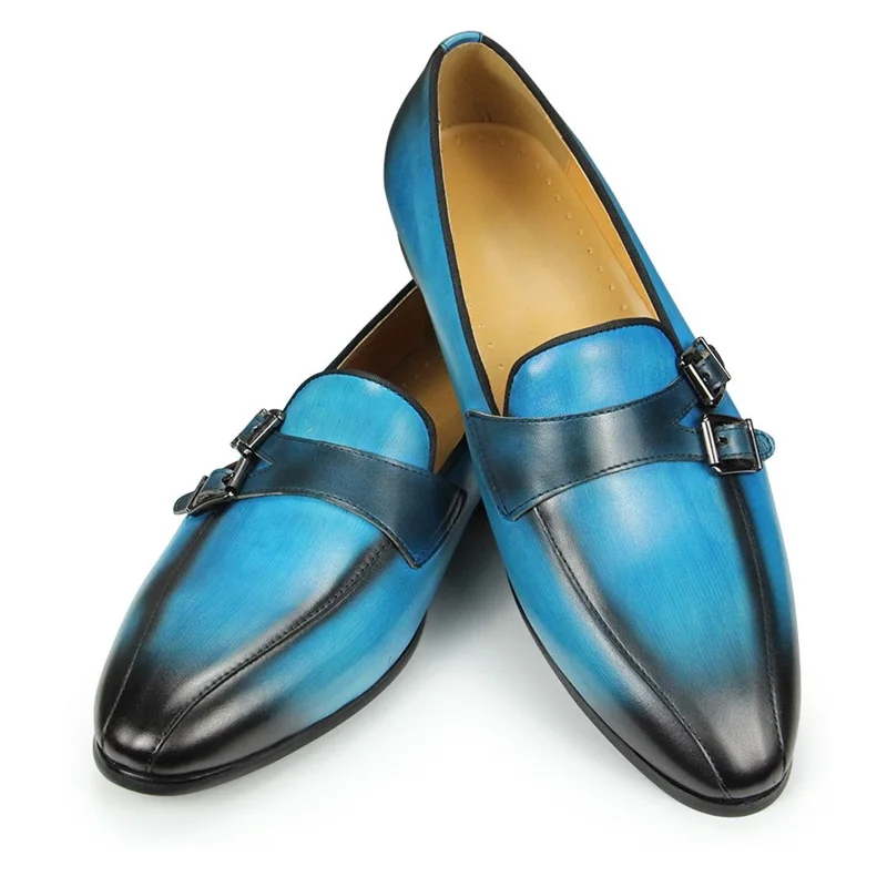 Summer One-step Loafers New Classic Style Fashion Men Penny Shoe Alligator Printing Vintage Handmade Party Wedding Casual Design