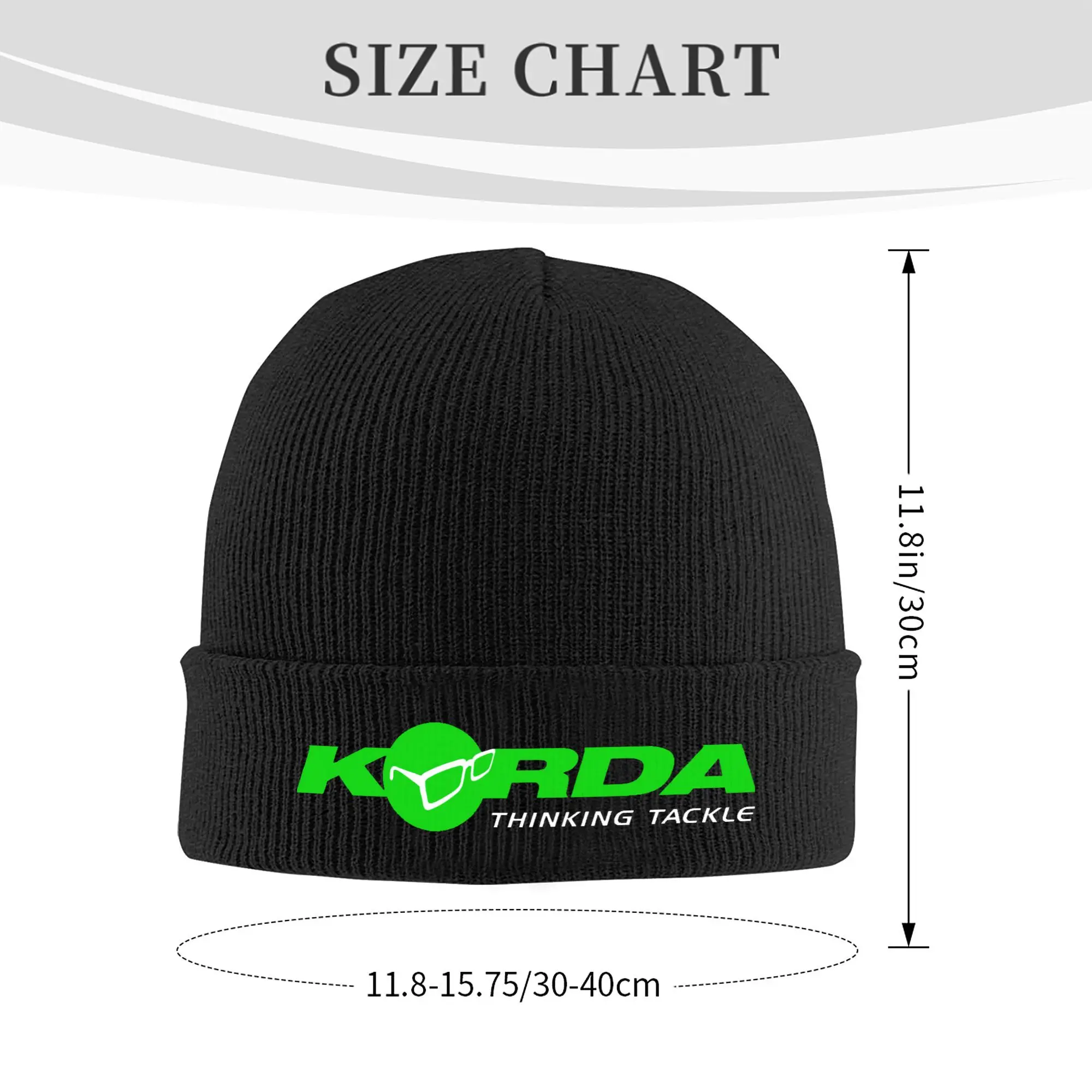 Фото Черные шапки Kordas Fish Skullies на заказ, крутая зимняя теплая женская и мужская вязаная шапка унисекс, шляпа с капюшоном для взрослых №2