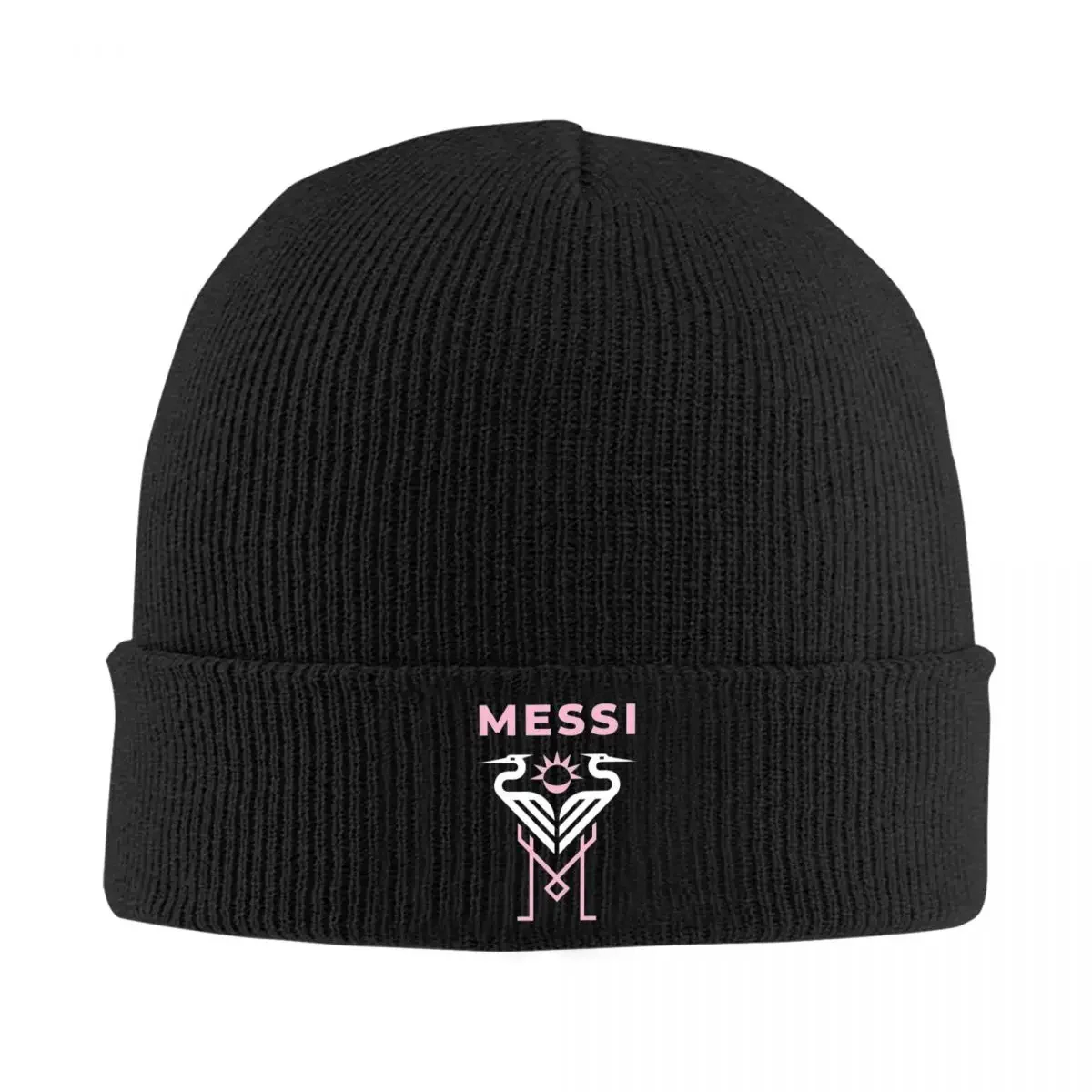 Теплая вязаная шапка Messi Inter Miami, модная шапка с капюшоном, осенне-зимние уличные шапки, шапки для мужчин, женщин и взрослых