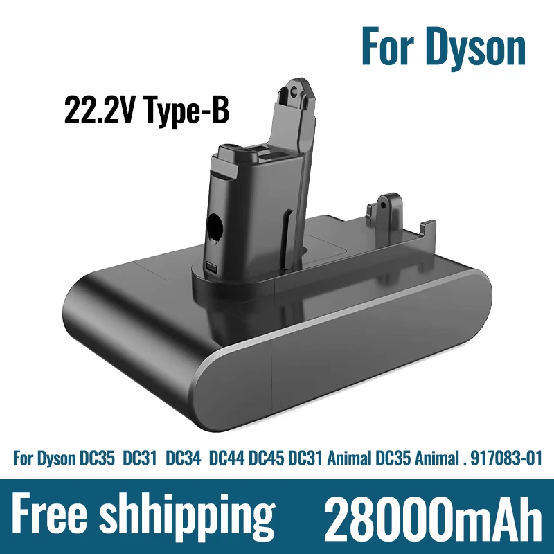 Новый оригинальный сменный аккумулятор 22,2 в B 28000 мАч DC31 Type-B для Dyson DC31 DC31B DC35 DC44 DC45, ручной аккумулятор для электроинструмента