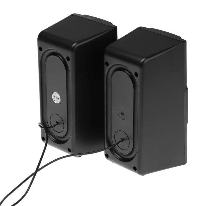 Фото Компьютерные колонки 2.0 Dialog Stride AST-10UP, 2х5Вт, USB, черные 9402539 №3