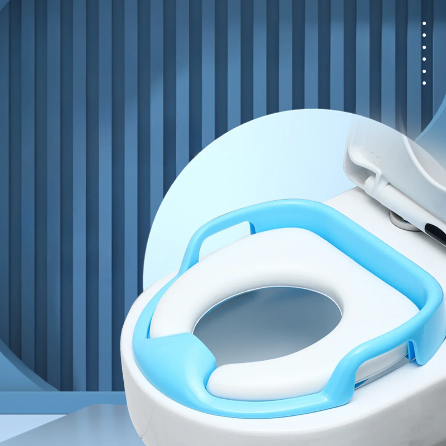 Подушка для унитаза EcoComfort HygienePlus — противоскользящая, портативная и легко чистящаяся |   Путешествие, электричество не требуется.
