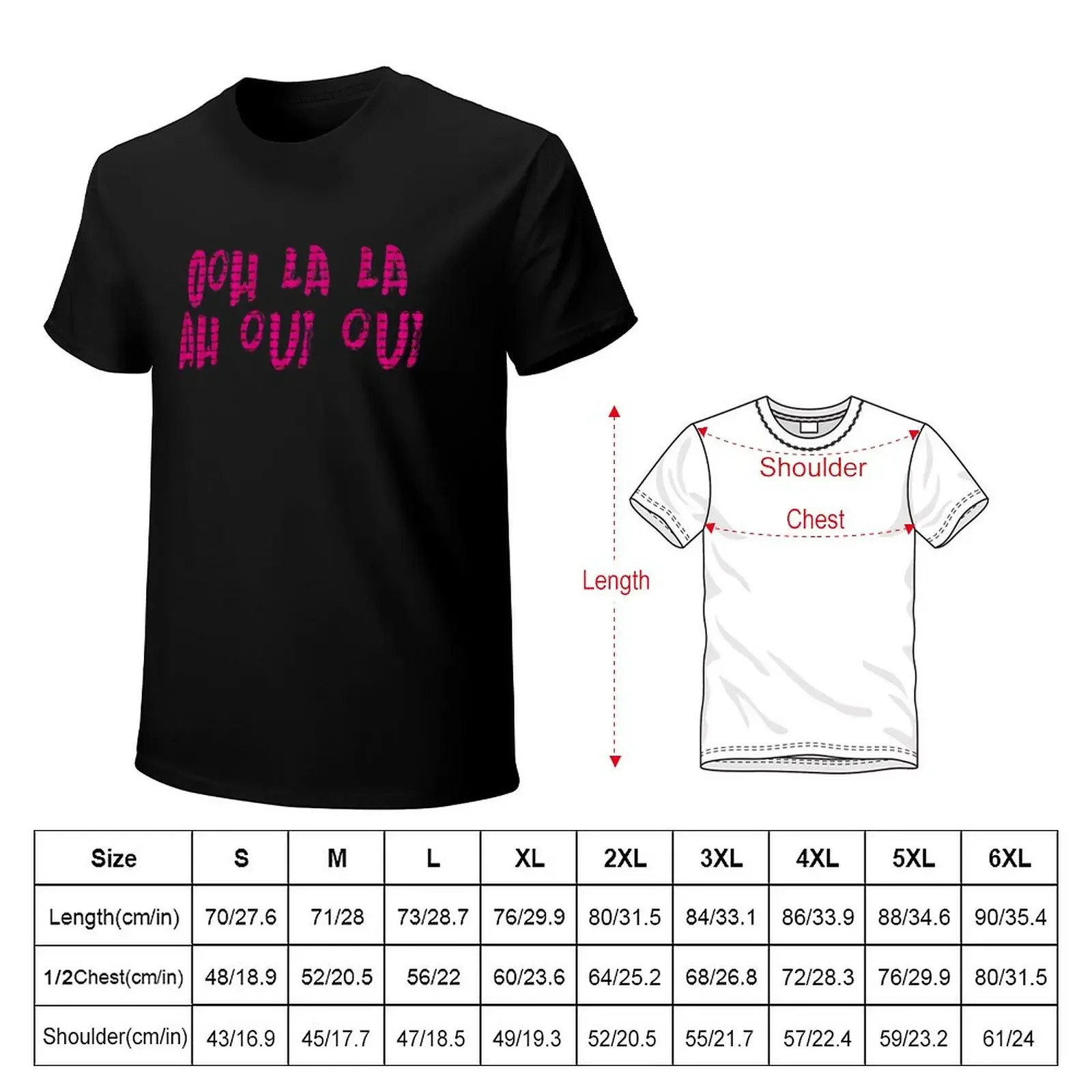 Фото Футболка с коротким рукавом и надписью «oh LA, AH OUI» №2