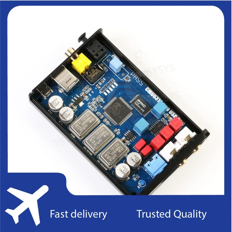 Аудио CM6631A Цифровой интерфейс 32/24 бит 192K звуковая карта USB к I2S IIS SPDIF Оптический коаксиальный выход декодера Плата ЦАП