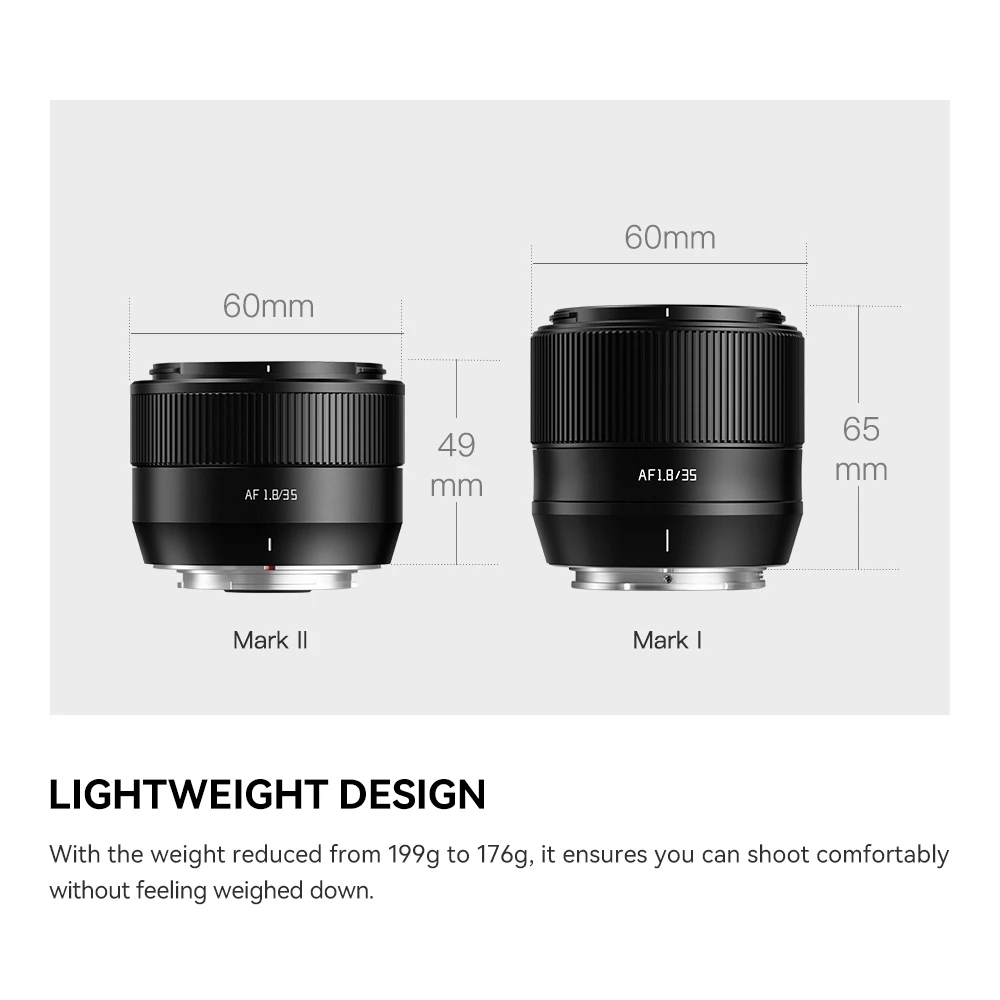 Объектив TTArtisan AF 35 мм F1.8 Mark II с автофокусом для камеры Fujifilm X XF X-E3 X-E4 X-S10 X-S20 XM5 X-H2S X-T1 XT30 X-Pro3