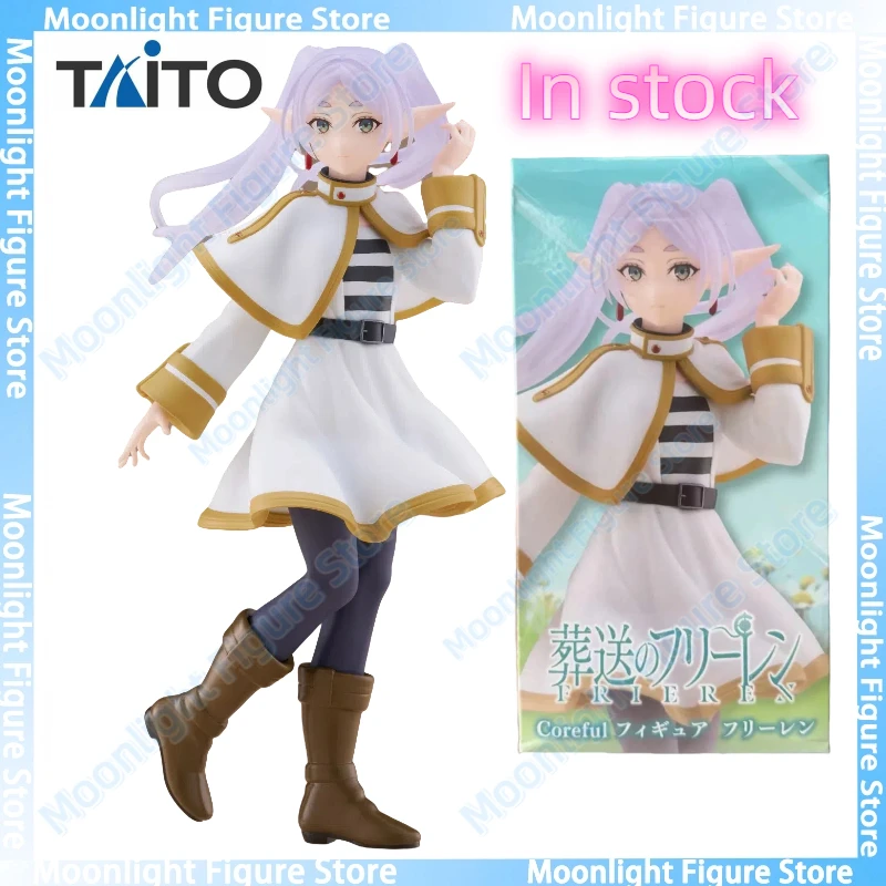 В наличии TAiTO Coreful Frieren: Beyond Journey's End Frieren Настольная милая кукла Аниме Фигурка Игрушка Подарочная модель Коллекция