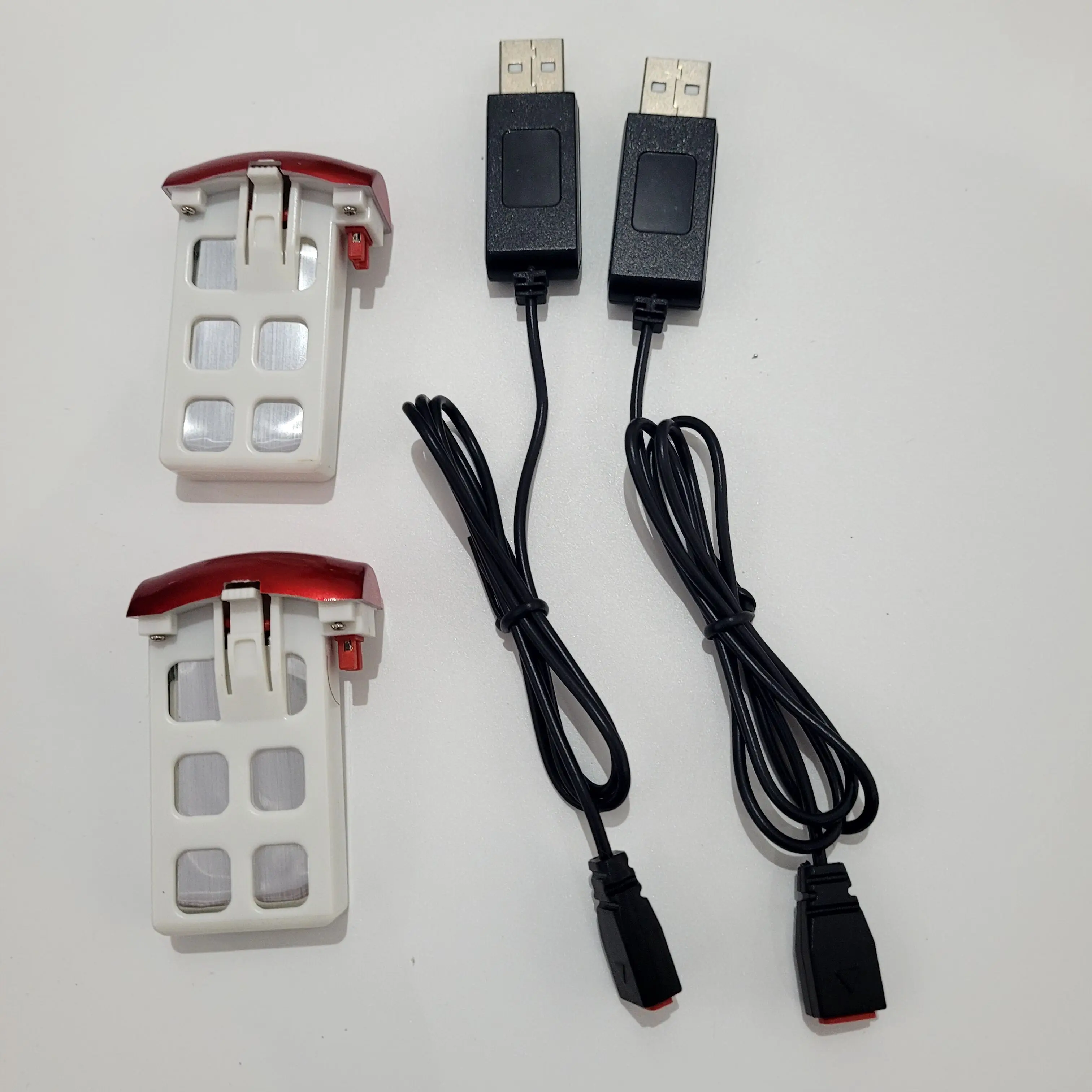 2 шт. SYMA X5UW X5UC оригинальная запасная часть аккумулятора 3,7 В 500 мАч аккумулятор с 2 шт. USB-кабель для зарядного устройства аксессуар
