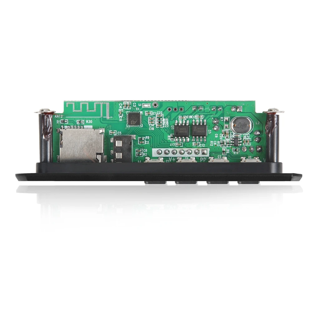 Фото 12 В MP3 WPE декодер плата аудио модуль USB TF радио Bluetooth5.0 беспроводной музыкальный автомобильный плеер с дистанционным управлением №3