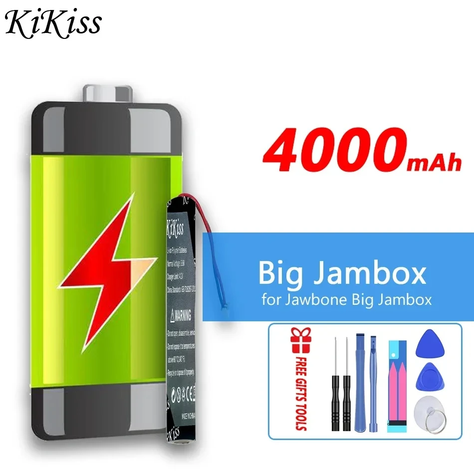 Мощная батарея KiKiss 4000 мАч для громкоговорителя Jambox