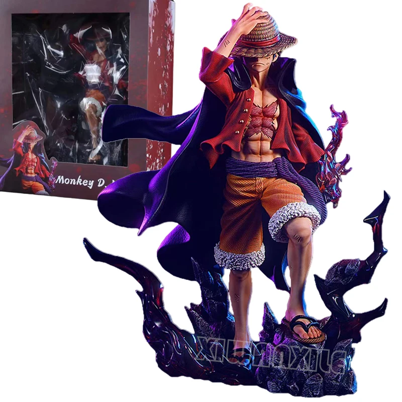 25 см, цельная аниме-фигурка Луффи, Женская Обезьяна D. Luffy экшн-фигурка Shanks фигурка Коллекционная модель куклы игрушки подарки