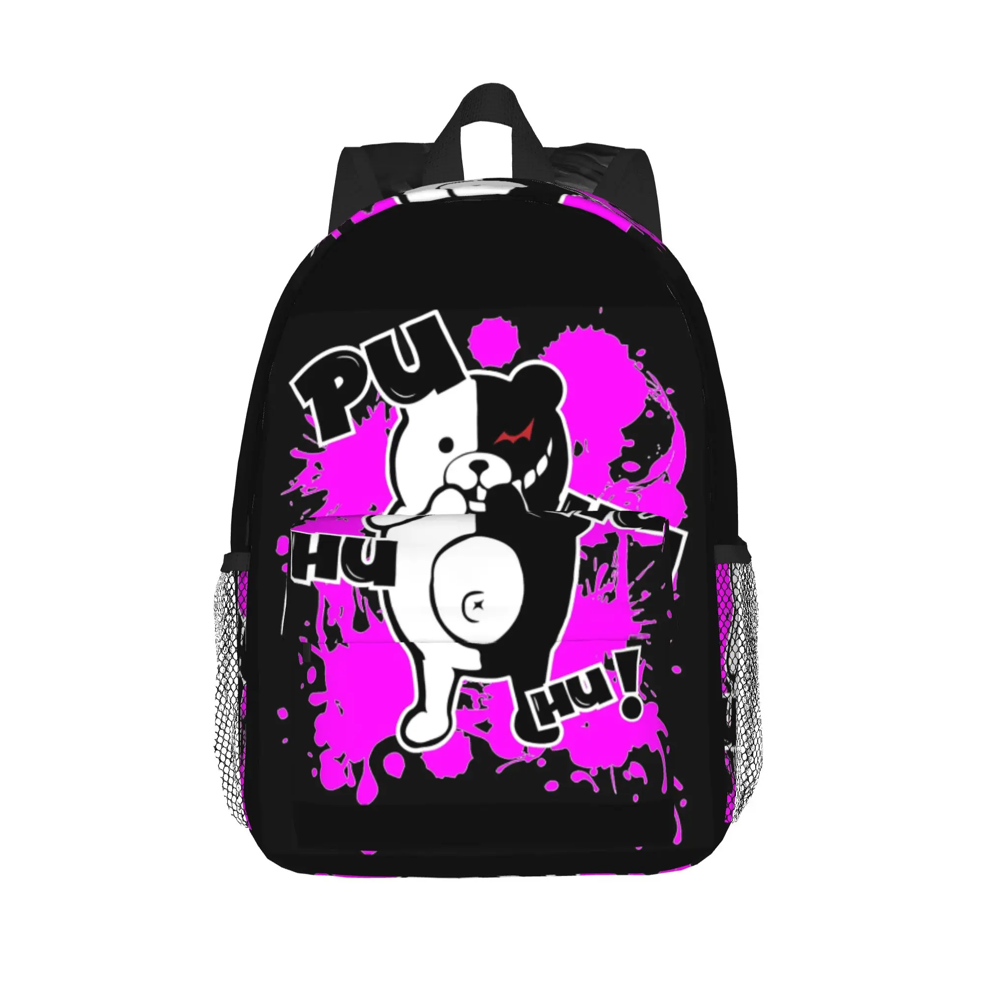 Рюкзак Monokuma Danganronpa Puhuhuhu, горячая распродажа, вместительный рюкзак для мальчиков и девочек, сумка через плечо для мужчин и женщин, школьная сумка