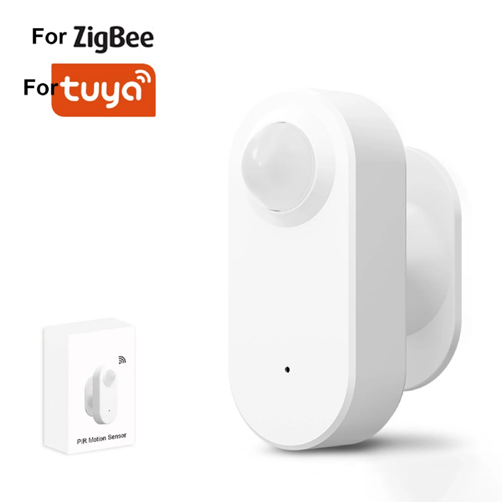 Фото 1 шт. пластик для Tuya WIFI человека инфракрасный датчик движения Smart для Zigbee3.0 датчик движения PIR инструменты белый №3