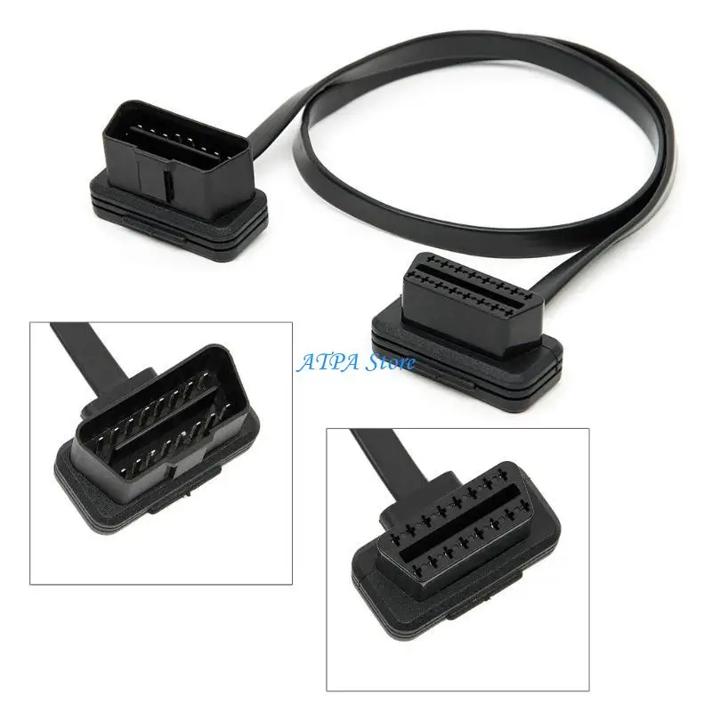 U13C Диагностический экстендерный адаптер шнура OBD OBDII OBD2 Авто автомобиль Мужчина -мужчина и женский адаптер удлинительного (art.: 3920d17208bc3) - 3920d17208bc3