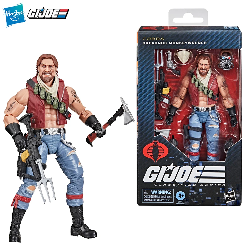 [В наличии] Hasbro G.I. Серия Joe Classified # 167 Dreadnok Monkeywrench 15 см красивая Коллекционная фигурка модель игрушки подарки
