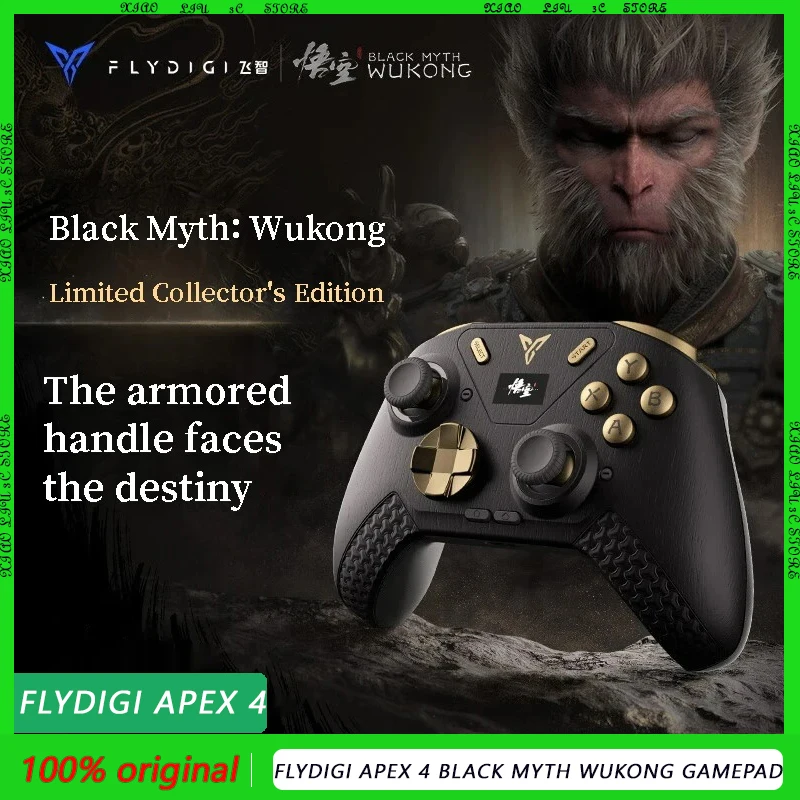 FLYDIGI APEX 4 Black Myth Wukong IP Специальный беспроводной игровой контроллер научный дизайн защитное покрытие ПК подарок ограниченный выпуск