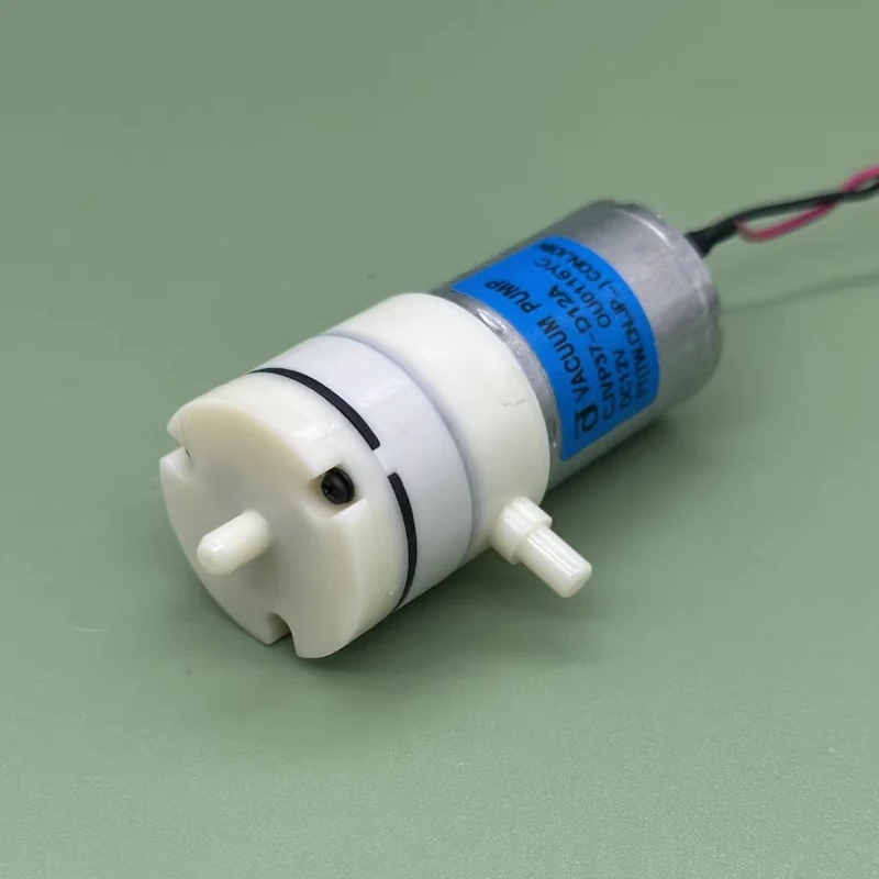 Фото CONJOIN CJVP37-D12A Mini 370 Вакуумный насос DC 12 В Micro 27 мм Мембранный насос Всасывающий насос отрицательного давления DIY Молокоотсос №4