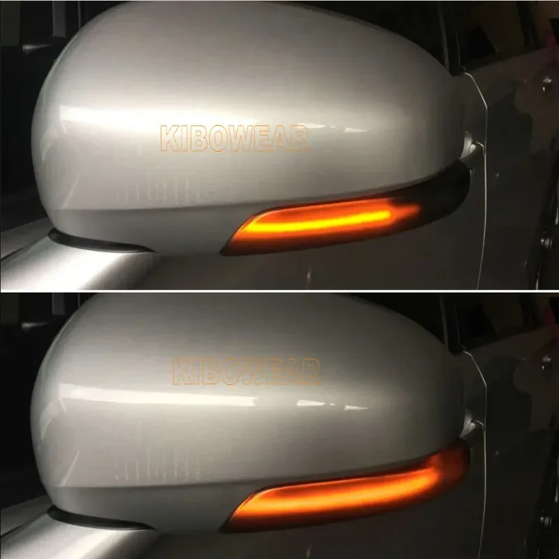 2 шт. динамический поворотник со светодиодной подсветкой для Toyota REIZ Mark X GRX130 2010-2016 WISH ZGE21 CROWN GRS202 Prius 2010-2012 CAMRY ACV40 (art.: 3920cd37c052b) - 3920cd37c052b