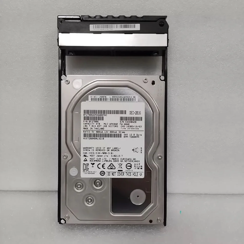 Фото Для жесткого диска Huawei Storage 02350BVT 4T 7,2K 3,5 дюйма SAS HDD S5300 V3 S5500 V3 №4
