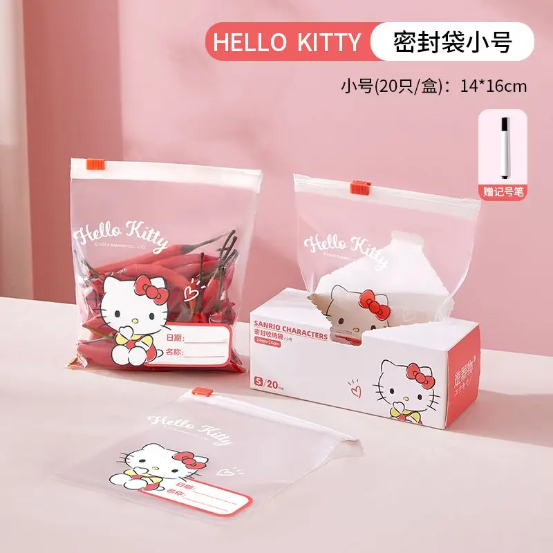 Герметичный мешок Sanrio, пищевой класс, можно заморозить, бытовой, с толстой молнией, самозапечатывающийся мешок, холодильник, специальное хранилище или сохранение (art.: 3920cc81f3d30) - 3920cc81f3d30