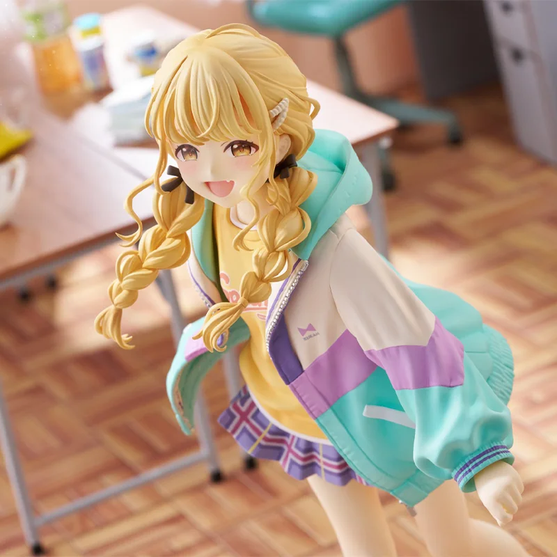 Фото 【Настоящий】PLUM оригинальный Gakuen IDOLM STER Fujita Kotone 1/7 аниме мультфильм гаражный комплект модель украшения модель игрушки подарки игрушки №5