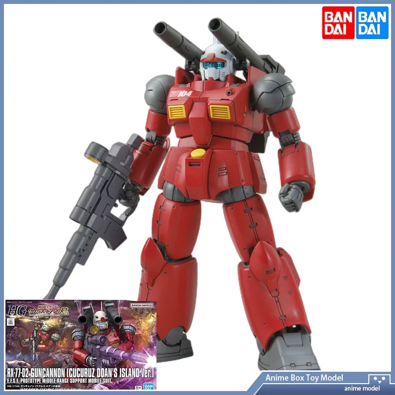 [В наличии] Bandai оригинальная GUNDAM RX-77-02 GUNCANNON CUCURUZ DOAN'S ISLANDVer HG 1/144 мобильный телефон в сборе