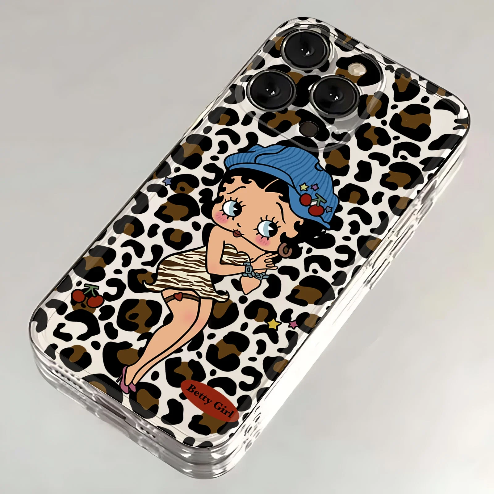 Фото Sexy brown leopard print Betty Phone Case for Huawei Honor X9a X9b X8b X7b 90 20 nova 9 7 7i P40 P30 SE Lite 4G 5G Clear TPU №5