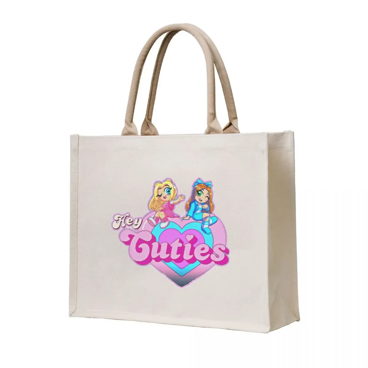 Mackenzie Hey Cuties Tote Bag Большие сумки для женщин Настраиваемая сумка-тоут Большая сумка для покупок Тележка