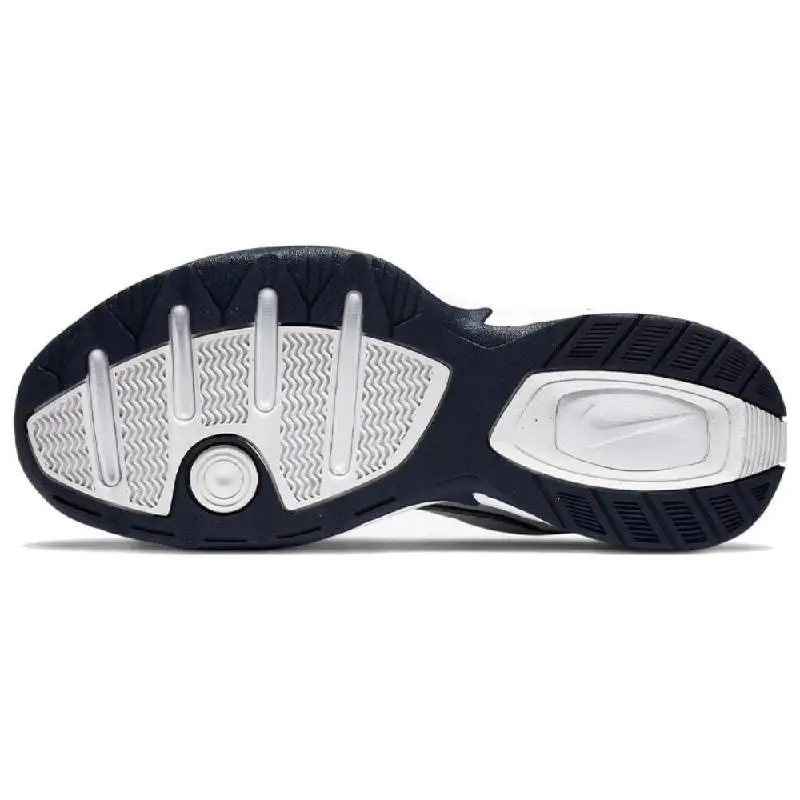 【Настроить】Nike Air Monarch 4, массивные кроссовки унисекс, низкие кроссовки белогосеребристогочерного цвета 415445 -102 (art.: 3920ca67573d7) - 3920ca67573d7