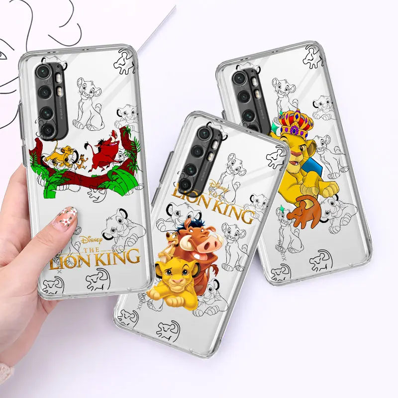 Чехол для телефона Xiaomi Mi 13 Ultra 12T 12 9T 10T 5G 11 Lite 11X Note 10 Lite 12X 11T чехол с изображением Диснея короля льва дикого кабана