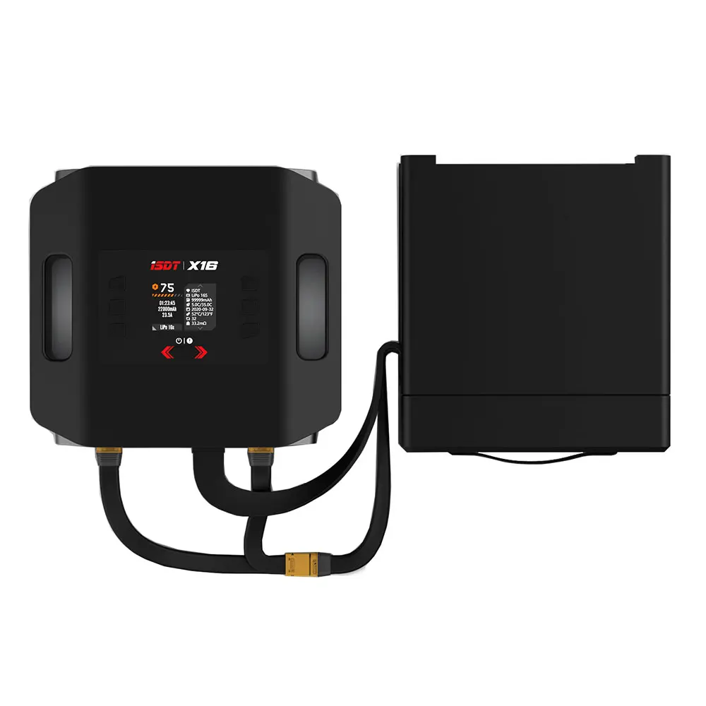 ISDT X16 зарядное устройство 2X1100W 2X20A Двухканальное зарядное устройство для 2-16S литий-полимерных батарей (art.: 3920c2963a665) - 3920c2963a665