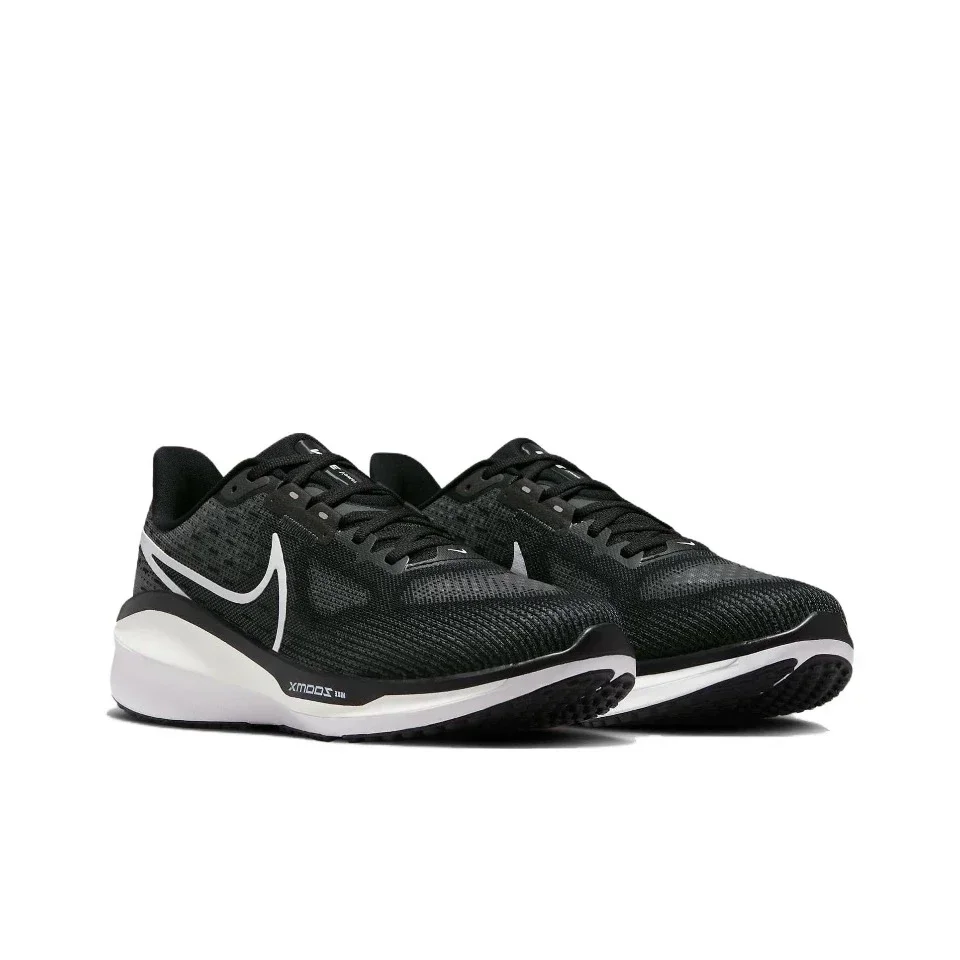 Фото Оригинальные кроссовки Nike Vomero 17, черно-белый цвет, унисекс, для мужчин и женщин, повседневная профессиональная дышащая обувь для бега для марафона FB1309-004 №3