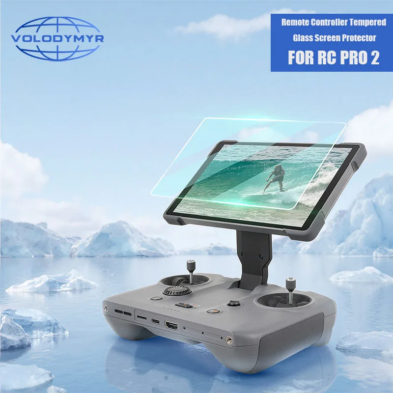 Закаленное стекло VOLODYMYR для DJI RC Pro 2, защитная пленка для экрана с дистанционным управлением для DJIMavic 4 Pro, пленка с защитой от царапин, аксессуары для стекла