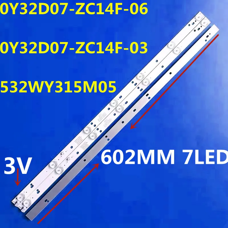 30 шт. светодиодная лента 0Y32D07-ZC14F-03/04/05/02 303WY315035 532WY315M05 LE32D30 LE32D39 LE32D50 LE32D51 LE32D53 LE32D58S LE32D60S