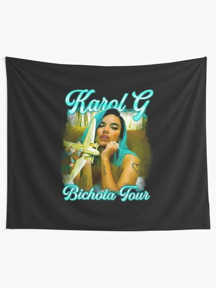Для мужчин и женщин Karol G Bichota Tour 2021, подарки для любителей кино, гобелен, украшения для дома, товары для дома, гобелен