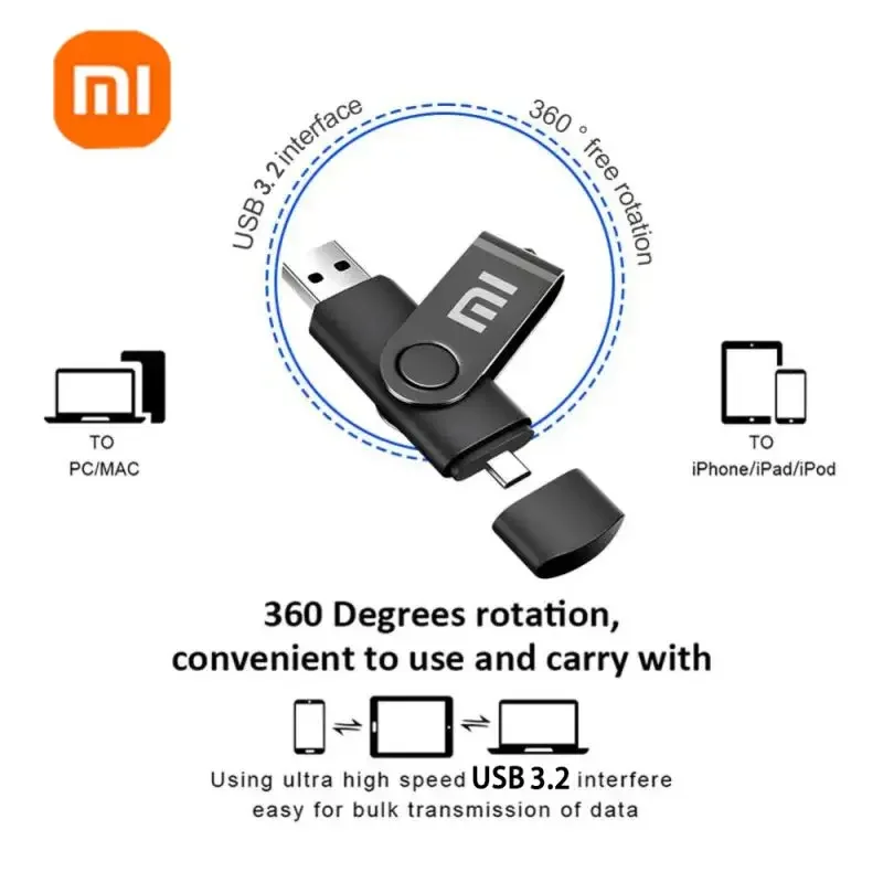 Фото USB-флеш-накопитель Xiaomi, USB 3,2, USB Type-C №3