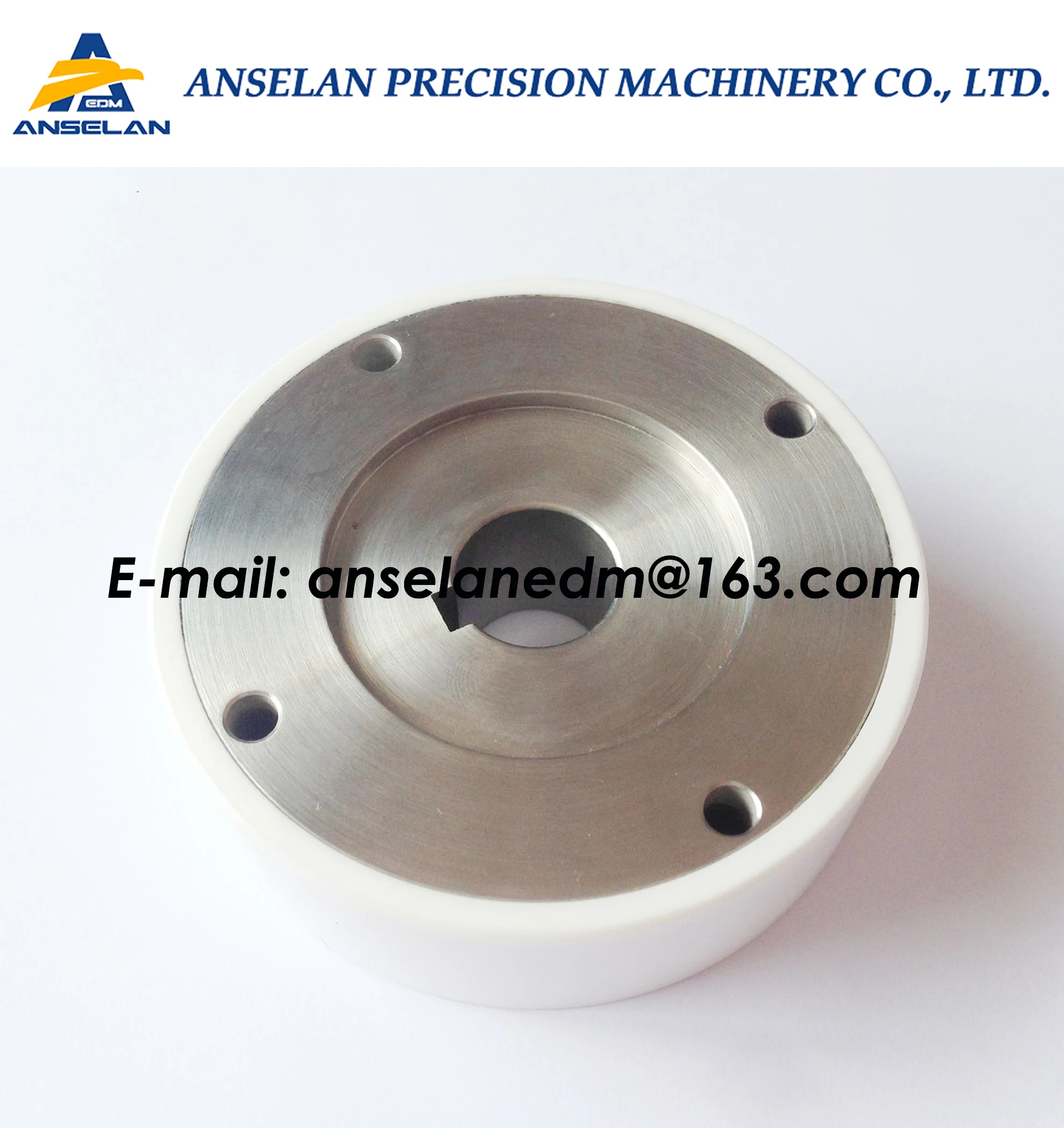 Fanuc Capstan Roller A290-8112-X383 |   0iA/0iB/1iA/1iB/1iC,Белая/Черная керамика+SUS |   80x17x25 мм (F414/F414C)