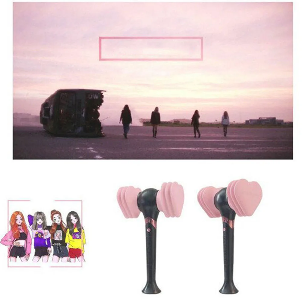 Фото ZK30 Kpop Led Lamp Stick Концертная лампа Хип-хоп Lightstick Люминесцентная палочка для фанатов №3