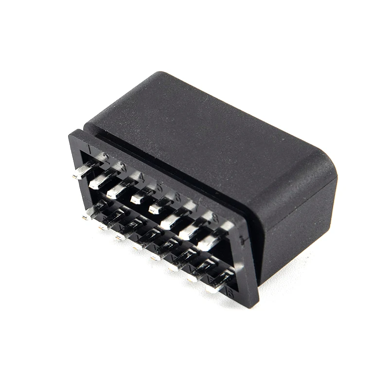 Автомобильный OBD2 разъем, 16-контактный штекер, 16-контактный OBD II диагностический инструмент, штекер, разъем, подходящий для большинства автомобилей (art.: 3920c269563b0) - 3920c269563b0