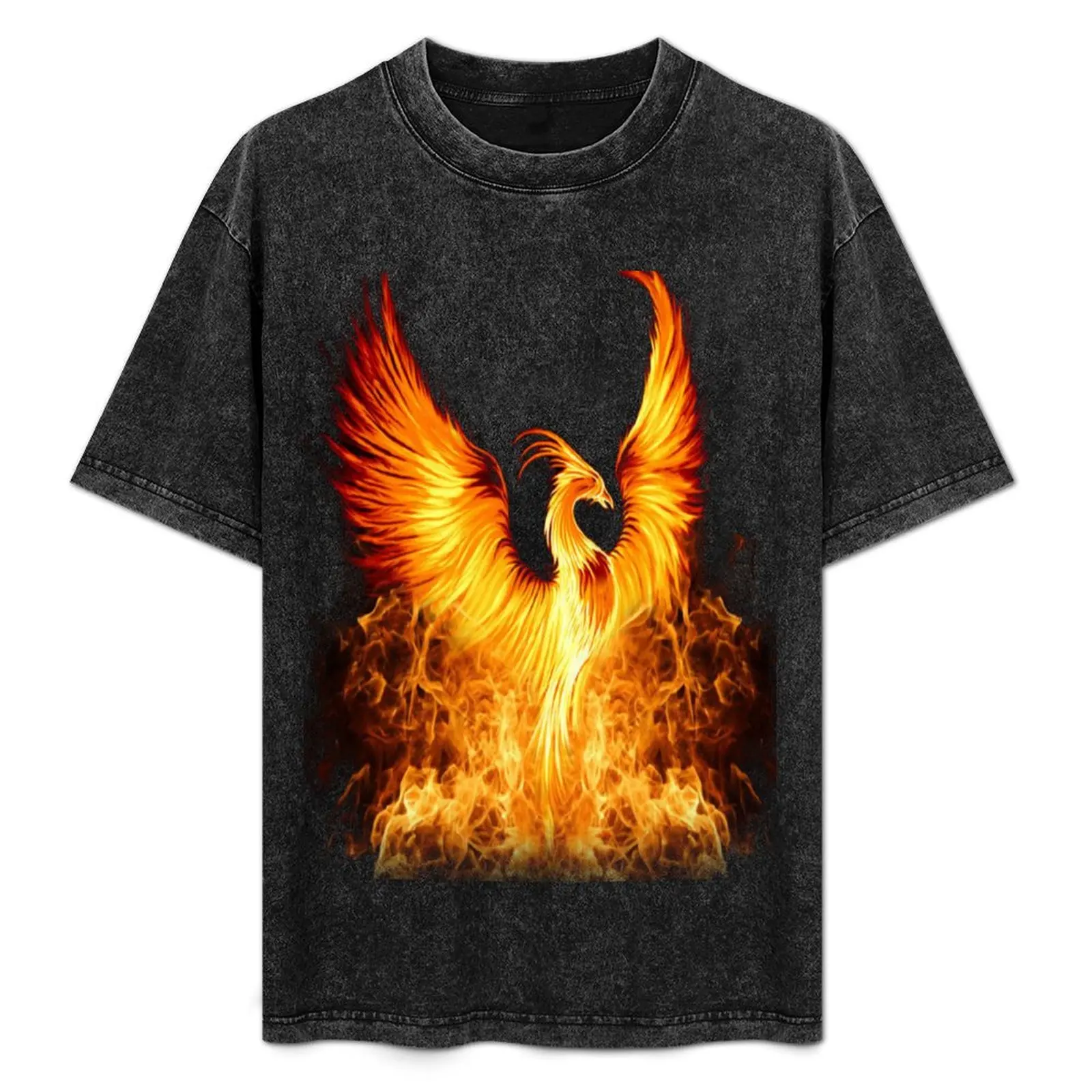Футболка и аксессуары Phoenix Rising From Ashes, Fire Fenix, винтажная одежда, футболки, персонализированная новая футболка для мужчин
