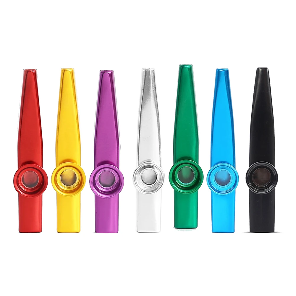 Металлический алюминиевый сплав Kazoo для гитарного инструмента, музыкальный фотомузыкальный инструмент высокого качества