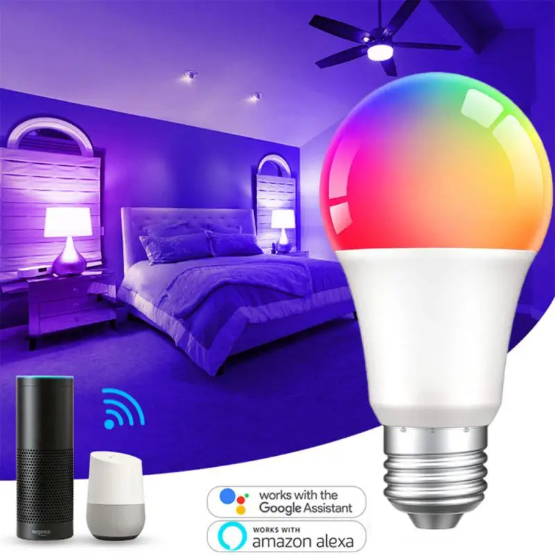 Умная лампочка Aubess Zigbee3.0, лампочка для Tuya, лампочка RGBCW 18 Вт, изменение цвета, лампочка для телефона, E27, 110 В, 220 В, лампочка для телефона
