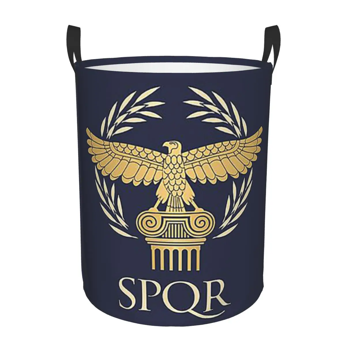 Флаг Римской Республики Spqr и мото с аквилом, орел, корзины для белья, грязная одежда, игрушки, корзина для хранения мелочей, большая сумка