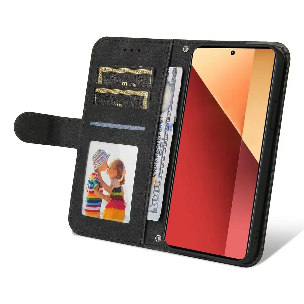 Фото Роскошный кожаный чехол-книжка для OnePlus 12R 12 дюймов №4