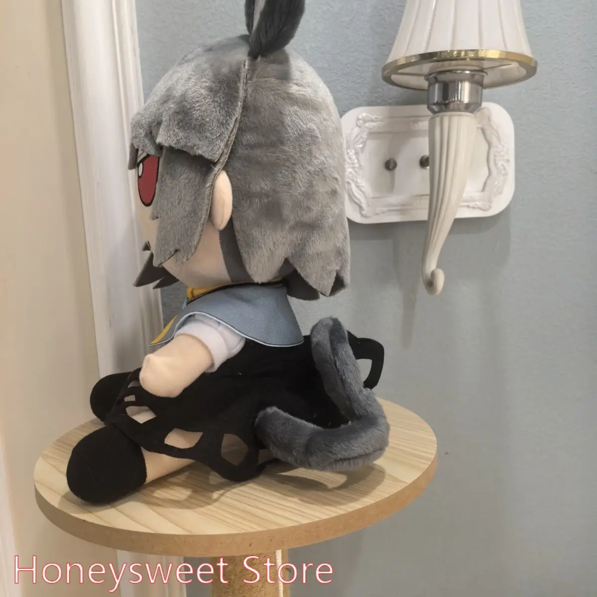 Фото Nazrin аниме TouHou Project FUMO милая фигурка куклы плюшевые сидячие куклы игрушка косплей Kawaii девушка подарки на день рождения и Рождество 20 см №2