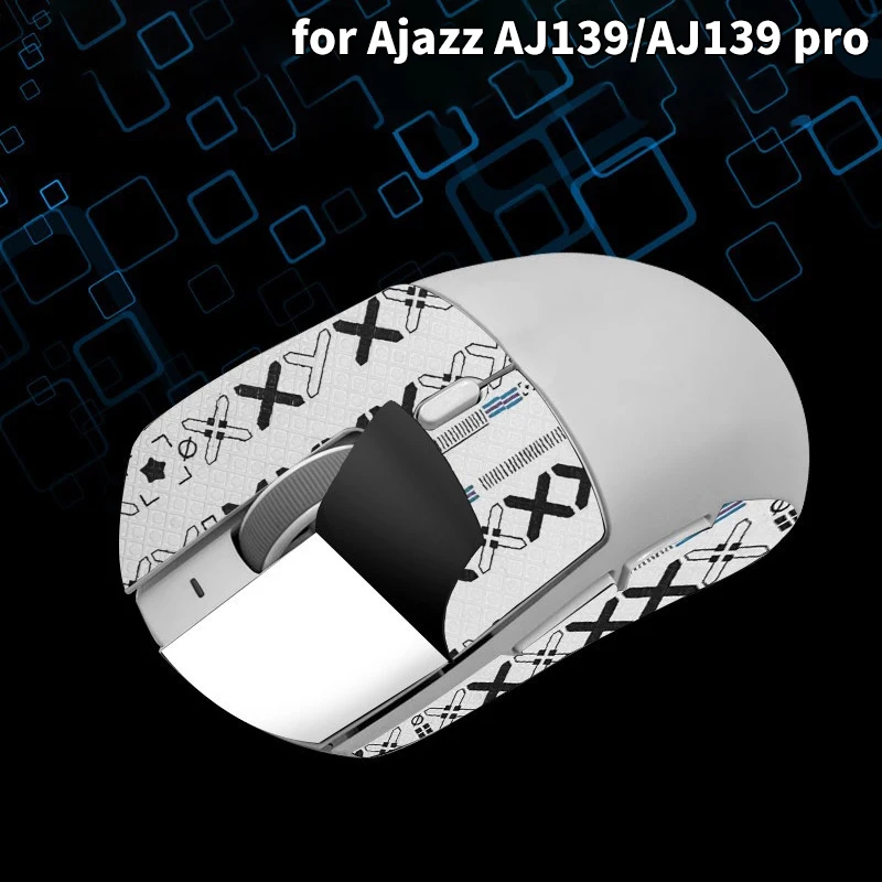 Фото Нескользящая наклейка для мыши, лента для ручки, скейт для AJAZZ AJ139 Pro, игровая мышь, аксессуары для геймеров, защита от пота №4
