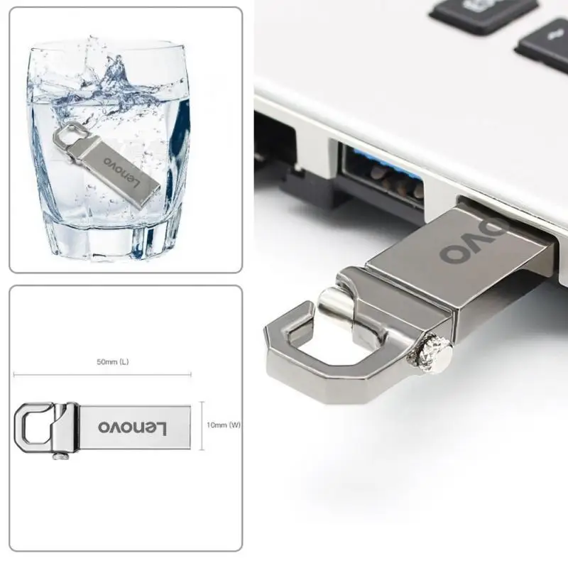 Фото USB-флеш-накопитель Lenovo USB 3,0 с интерфейсом реальной емкости, флэш-накопитель емкостью 1 ТБ, высокоскоростной флеш-накопитель 520 Мб/с, настраиваемый логотип для Ps4/ps5 №3