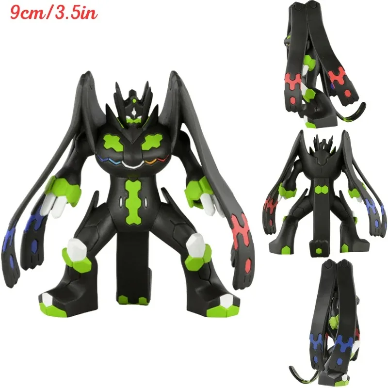 Фото Покемон оригинальный Fugure Yveltal Eternatus Reshiram Zygarde Solgale милый аниме модель игрушка для детей подарок на день рождения вечерние украшение №5