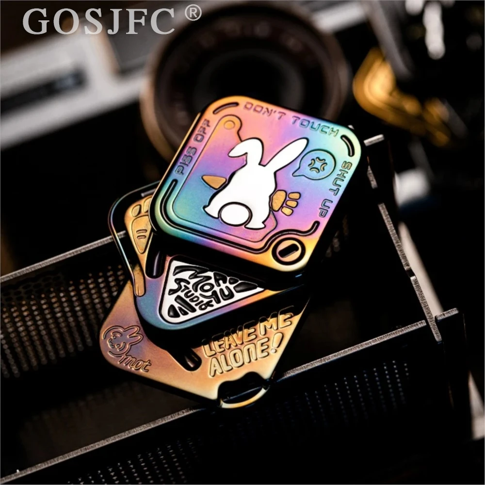 MOT SNAP Rabbit EDC Side Push Harsh Rabbit Dingding MIX Фирменная декомпрессионная игрушка на кончиках пальцев
